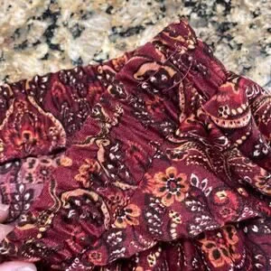 Jupe Mi-longue Plissée à Imprimé Floral Max Studio - Taille M - Neuve Avec étiquette (NWT)